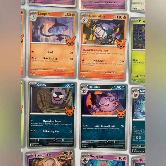 Pokemon 2024 Trick or Trade Cards Complete Set - Picture 6 of 11
